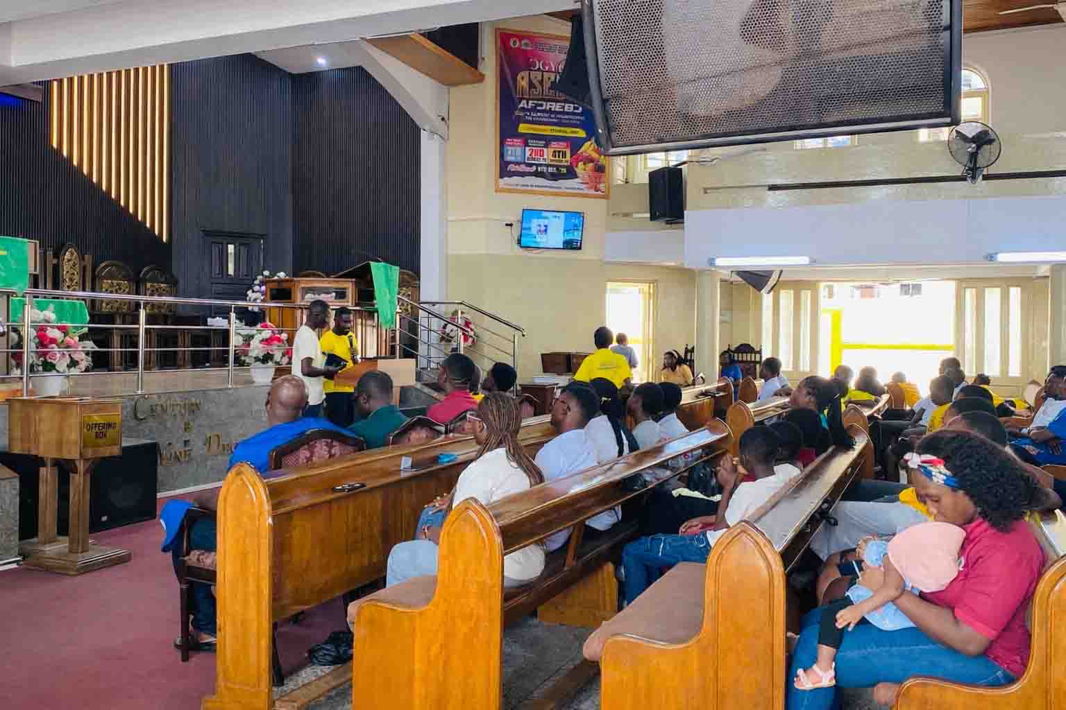 DaChurchMan Showcased at Northern Accra Diocese Code4Christ Challenge