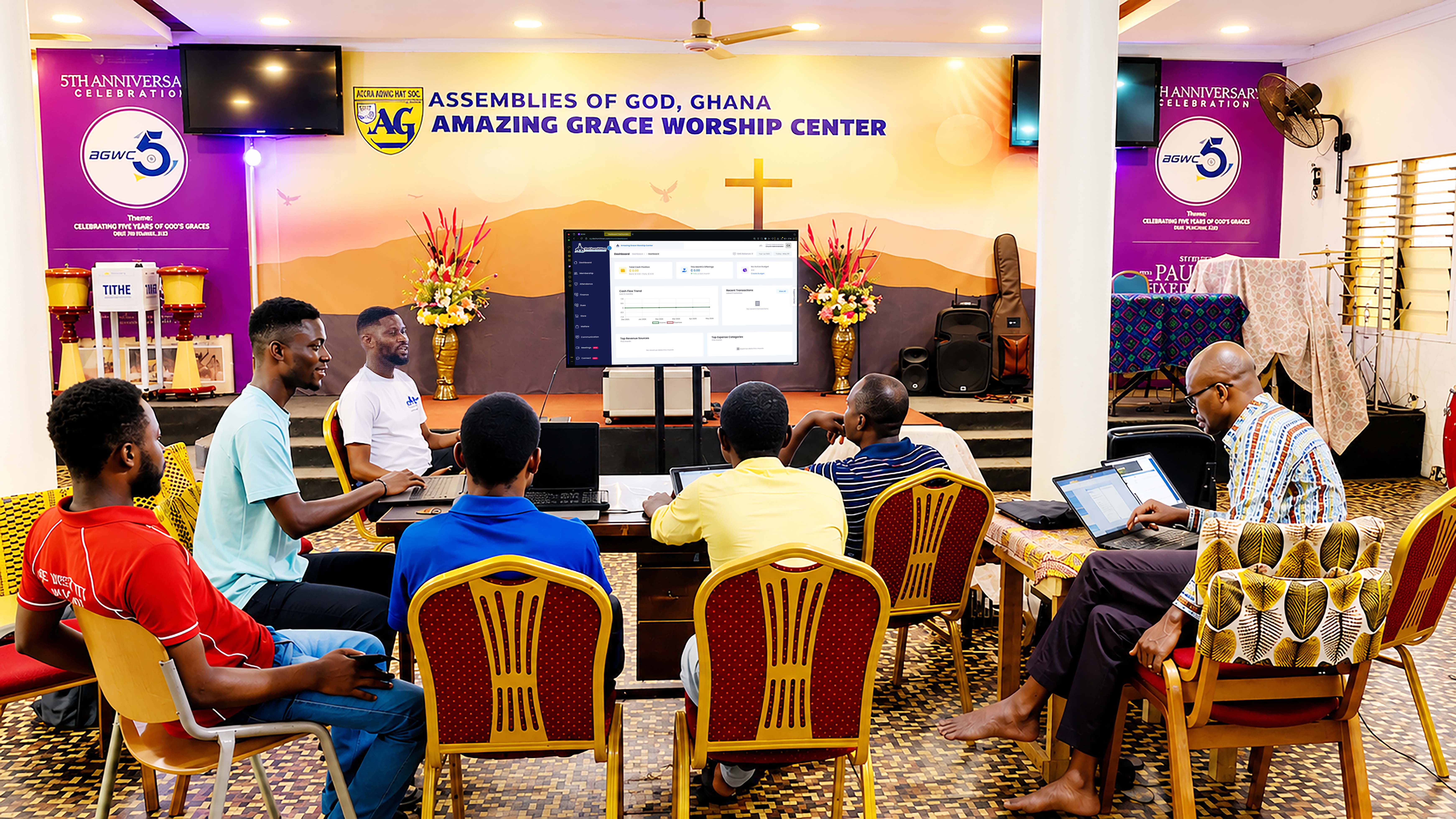 A Transformational Training Session at Amazing Grace Worship Center (Assemblies Of God)